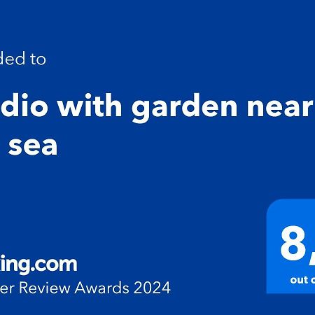 Studio With Garden Near The Sea Koper Exterior foto